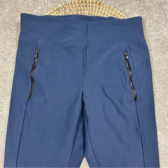 Athleta Navy Blue Ankle Zip Pocket Pants - Picture 4 of 14
